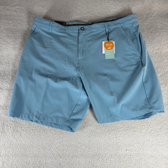 New Puma Golf Men's 9" Shorts 101 North Short 40 Pacific Green Performance UPF50 - Picture 1 of 7